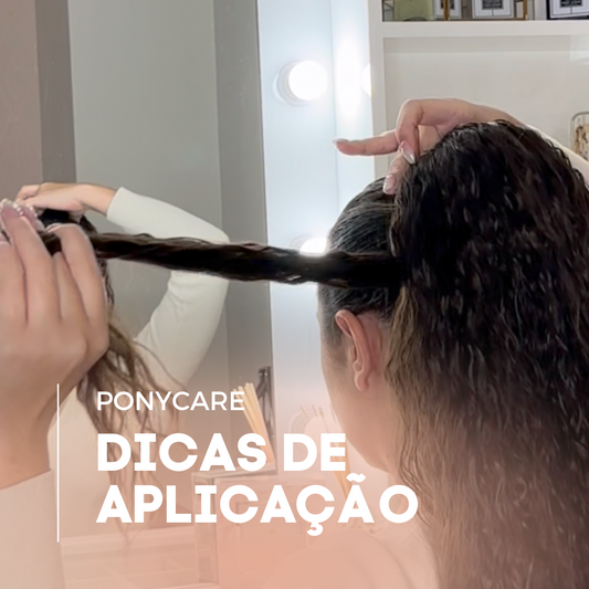 Como Aplicar o meu ponytail ?